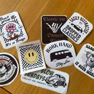 VW Quote Stickers